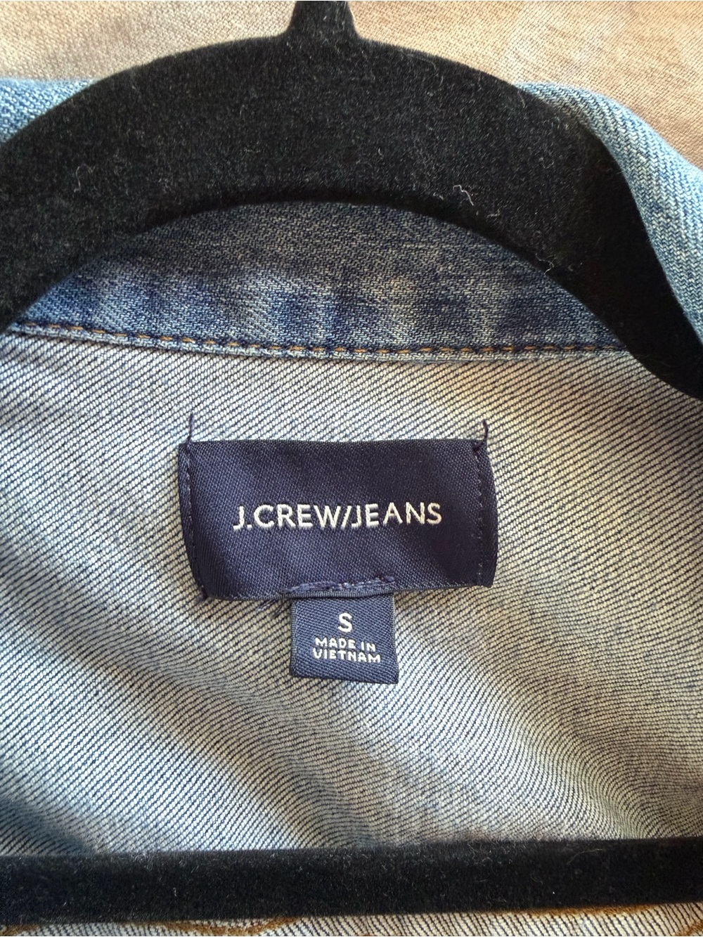 J.Crew Jeans Classic Stretch Denim Jacket Size Small - Picture 5 of 8